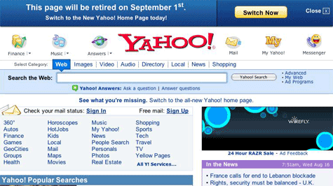 Yahoo! Old