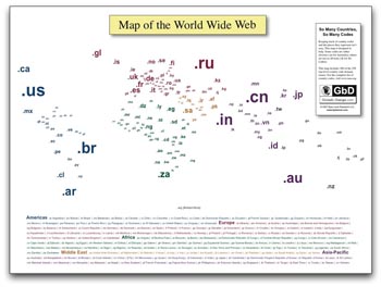 Map of the World Wide Web