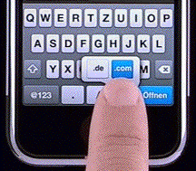 iphone germany keypad