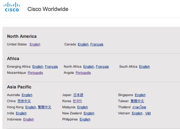 Cisco global gateway