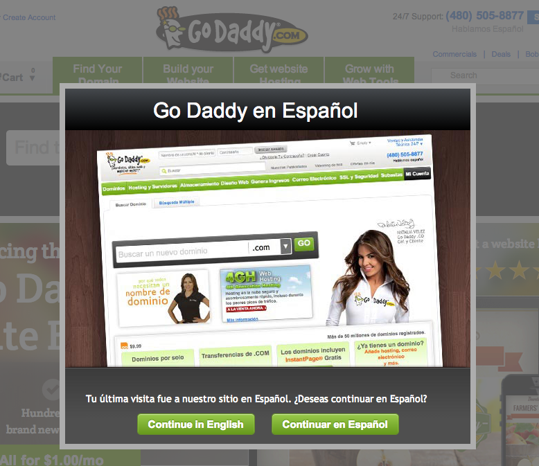 Go Daddy Espanol