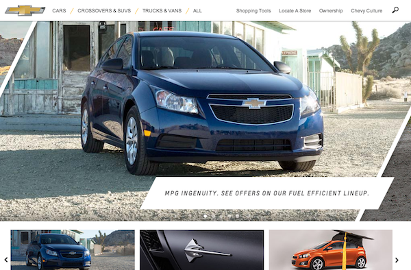 Chevrolet usa official site