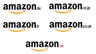 amazon logos and country codes