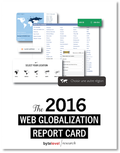 Web Globalization Report Card 2016