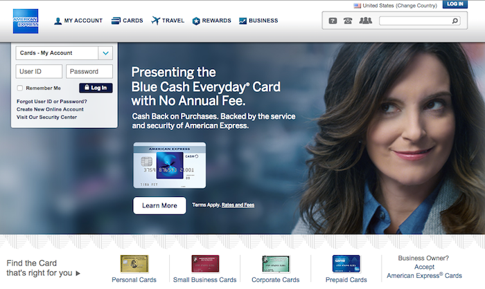 American Express: The best global financial services website of 2016 –  Global by Design