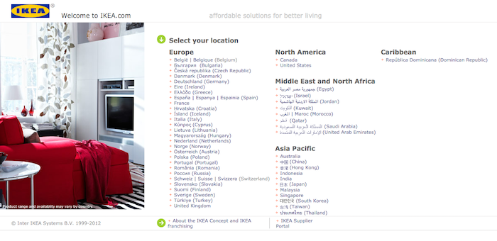 IKEA: best global retail website of 2017 – Global by Design